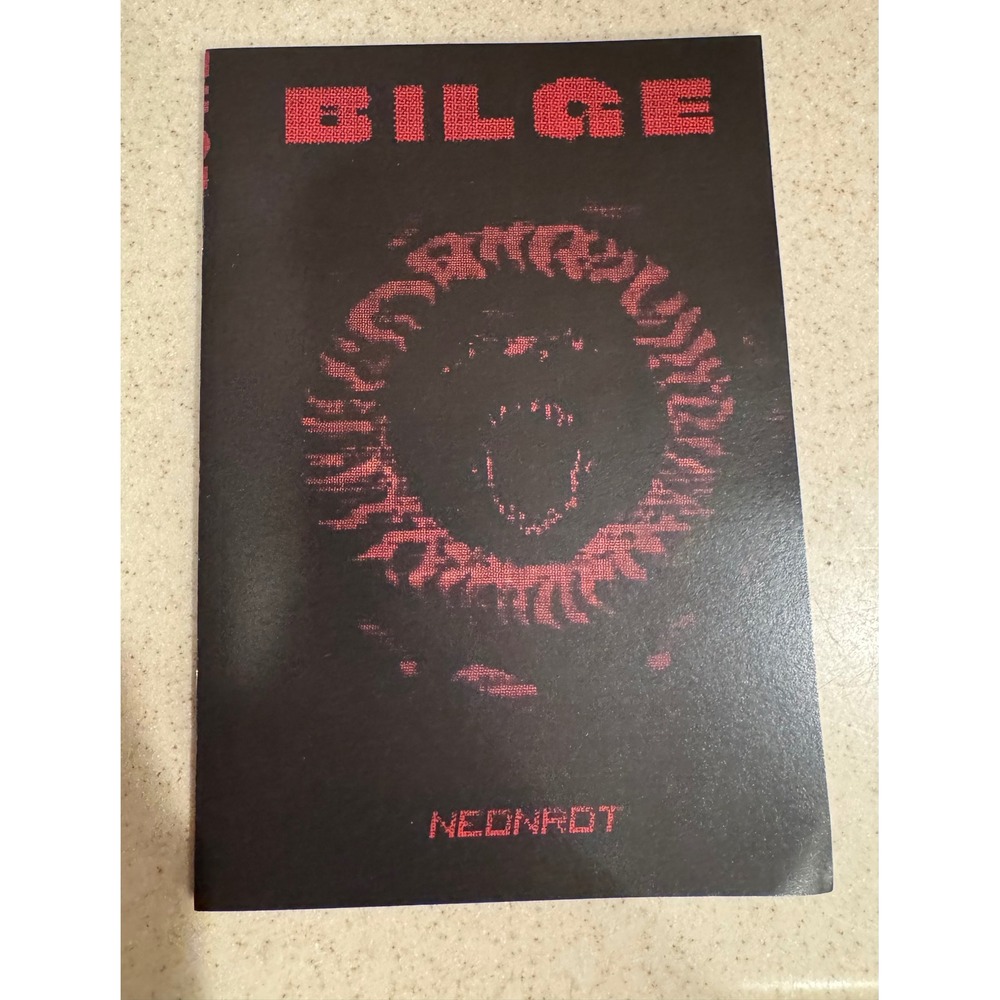 Bilge Neonrot GM-Less Mapping Tabletop RPG Zine Body Horror Sci-Fi Game